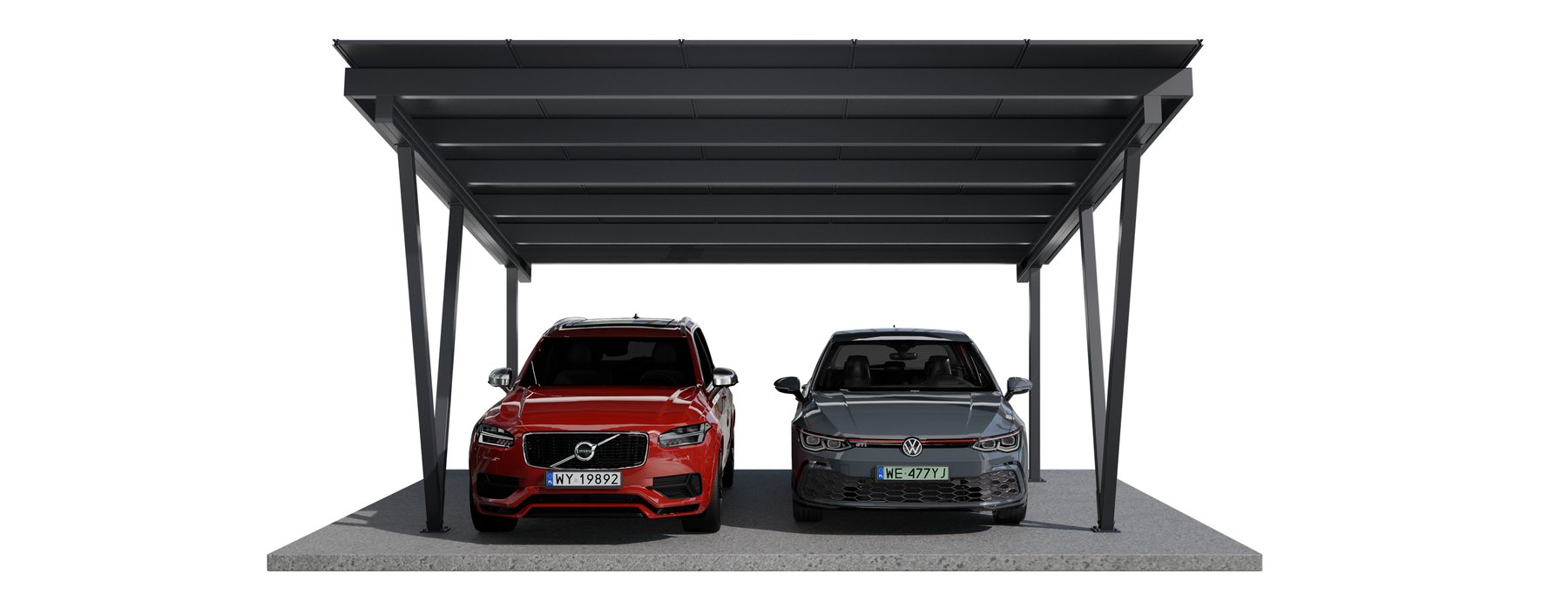 PV-Carport Vector 2